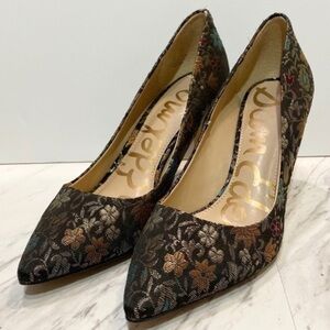 Sam Edelman Tristan Printed Pointy Toe Heels